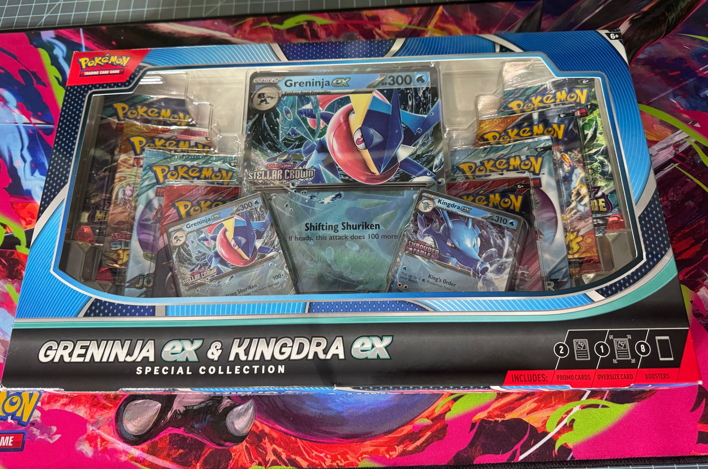 Greninja & Kingdra collection box