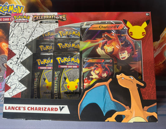 Celebrations Lance’s Charizard box
