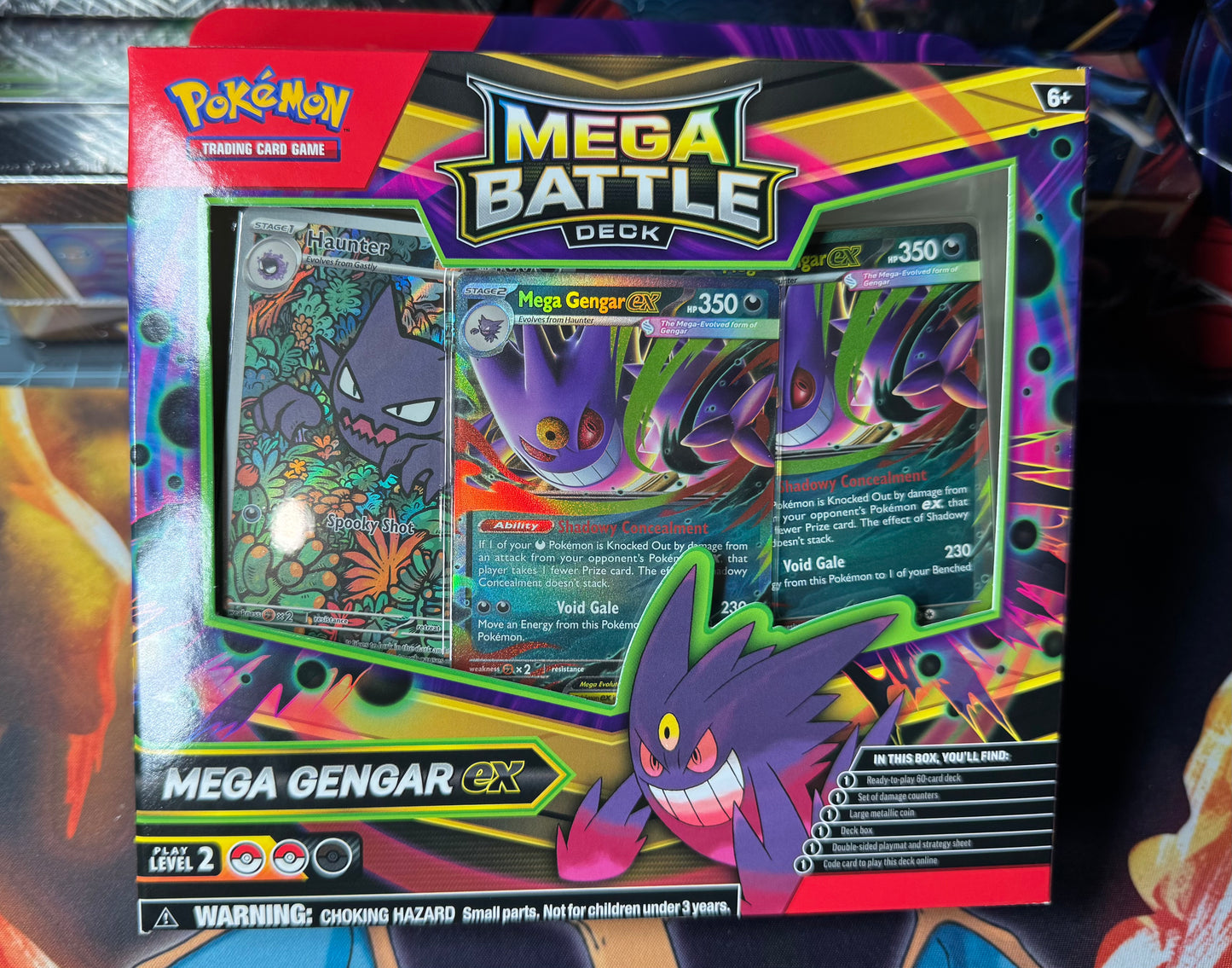 Mega Gengar ex deck box