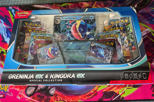Greninja & Kingdra collection box