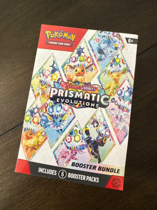Prismatic Evolutions booster bundle